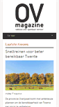 Mobile Screenshot of ovmagazine.nl